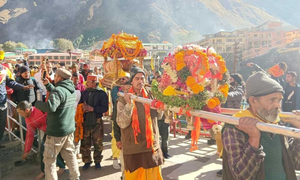 उद्धव जी, कुबेर जी तथा आदि गुरु शंकराचार्य जी की गद्दी पांडुकेश्वर मंदिर पहुंची…